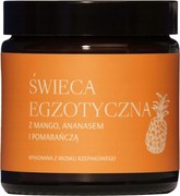 Mglife egzotikus gyertya mangóból, repceviasz ananászból 120 ml