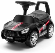 Baby Mix Racer futóbicikli hanggal, fekete