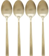 EH Arany teáskanál készlet 4 db, 15 cm, 15 cm