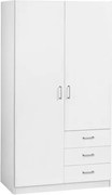 Riava gardróbszekrény 97cm F 2D3S Fehér