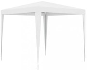 fehér rendezvénysátor 2,5 x 2,5 m