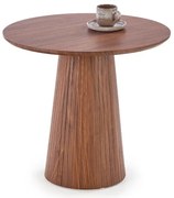 Gisela S Kerek Dohányzóasztal dió