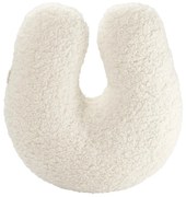 Krémszínű buklé párna gyerek kanapéhoz U – Wigiwama