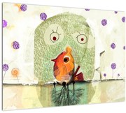Kép - Egy madár lelke (70x50 cm)