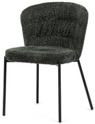 Zöld Bouclé Étkezőszék. CT-W1077 GRN2