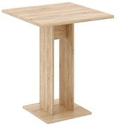 Asztal STRAPO sonoma tölgy