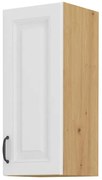 Felső konyhaszekrény Sheila 30 G 72 1F (artisan tölgy + fehér). 1032461