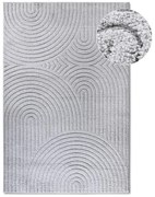 Világosszürke szőnyeg 120x170 cm Panglao New York Light Grey – Elle Decoration