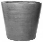 Pottery Pots Jumbo Bucket virágcserép, szürke színben, többféle méretben - PotteryPots méret: M - h 85 cm, ⌀ 98 cm