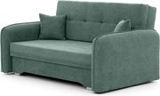 Akciós kihúzható 2 személyes kanapé LAINE, zöld II. osztály