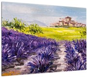 Kép - Provence, franciaország, olajfestmény (70x50 cm)