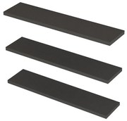 Boss Anthracite polc  3 db