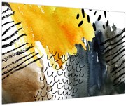 Kép - Absztrakt akvarell (90x60 cm)