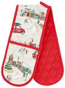 Pamut dupla edényfogó Christmas Town – Catherine Lansfield