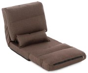 DIVERO TV fotel Relax Lounger Barna