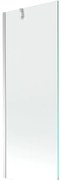 Mexen Next kádparaván, 1-szárnyú, 70 x 150 cm, átlátszó, króm - 895-070-000-00-00-01
