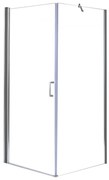 Monica 80x80 cm szögletes zuhanykabin zuhanytálca nélkül