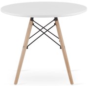 Fehér MAKSI dohányzóasztal 60x60