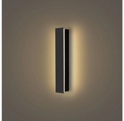 Brilagi - LED kültéri fali lámpatest LINEAR LED/8W/230V 3000K IP65 fekete