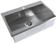 Mosogató SAT Aurum fegyver fém SATSINK6845BGM