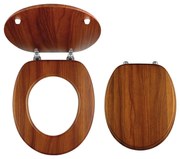 FERRO - MDF WC-ülőke, tölgy dekor