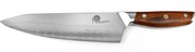 Kiritsuke kés 215 Dellinger Rose Wood Damascus