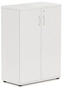 Visio közepes szekrény 80 x 38,5 x 113 cm, fehér
