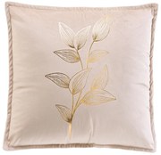 Bársony párnahuzat 45x45 cm Oxalis – douceur d'intérieur