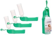 ANIMAL utazós palack kutyáknak 250 ml, zöld