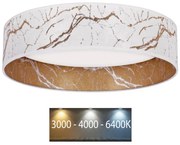 Brilagi - VELVET LED mennyezeti lámpa 24W 230V 3000/4000/6400K fehér/arany