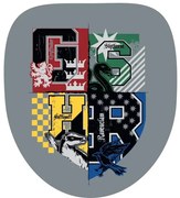 Harry Potter Grey Crest formapárna, díszpárna 32x35 cm