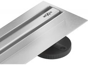 Mexen Flat 360° Slim elforgatható vonalmenti lefolyó 90 cm, inox - 1041090