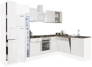 Yorki 310 sarok konyhabútor alsó sütős felülfagyasztós hűtős kivitelben