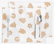 Goldea karácsonyi teflonbevonatú reggeliző alátét - mézeskalácsok - 2db 30 x 40 cm