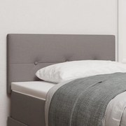 LED Fejtámla Gombtuffált Taupe 90 cm Szövet