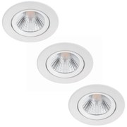 Philips - SET 3x LED Dimmelhető beépíthető lámpa DIVE LED/5W/230V 2700K