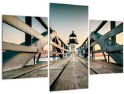 Kép - A mólón (90x60 cm)