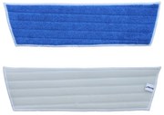 Economy tépőzáras felmosó, 45 cm - mikroszálas, kék