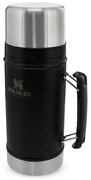 Fekete rozsdamentes acél ételtartó termosz 940 ml Legendary Classic Black – Stanley