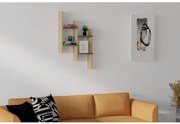 Fali polc SU 85x49 cm bézs/antracit