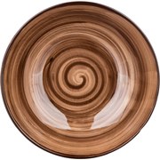 Banquet PALAS mélytányér, 18 cm, barna