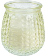 Citronella repellens gyertya, sárga, 160 g, 10 x 10 cm