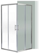 Spirit Mátrix 90x90 cm szögletes zuhanykabin zuhanytálca nélkül
