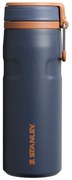 Sötétkék rozsdamentes acél termosz 470 ml IceFlow™ Bottle Twist Flip Twilight – Stanley