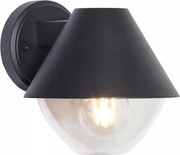 Homlokzati Kerti Lámpa Fekete Loft 1x E27 Led