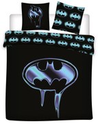 Batman Dark Knight dupla, kétszemélyes ágyneműhuzat 240×220cm, 65x65 cm