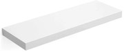 Fali polc 60x20x3,8 cm, fehér