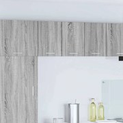 Függő szekrény Riga Szürke Sonoma és fehér 30 x 31 x 40 cm