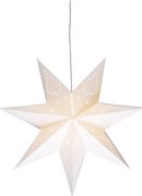 Fehér fénydekoráció Saturnus – Markslöjd