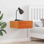 Éjjeli asztal Viaszbarna 39 x 34 x 16.5 cm Tömör fenyőfa